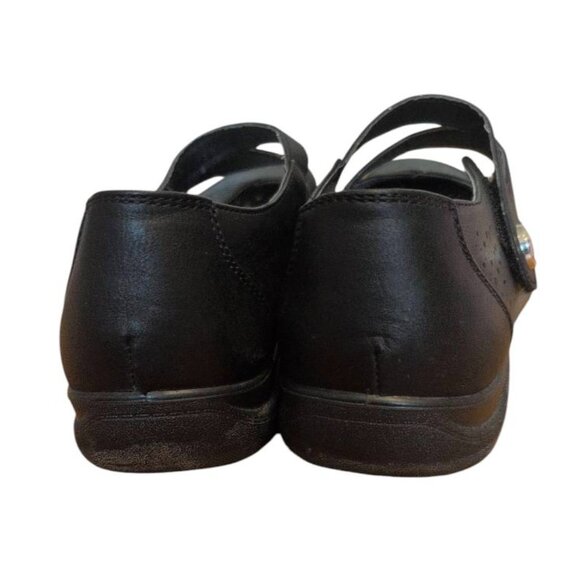 Classic Editions Shoes Black Memory Foam Pumps Lightweight Vented Mary Jane Shoe - Picture 4 of 5